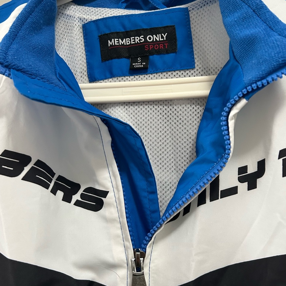 Members Only Speed Blue Racing
Jacket size S - Picture 4 of 10